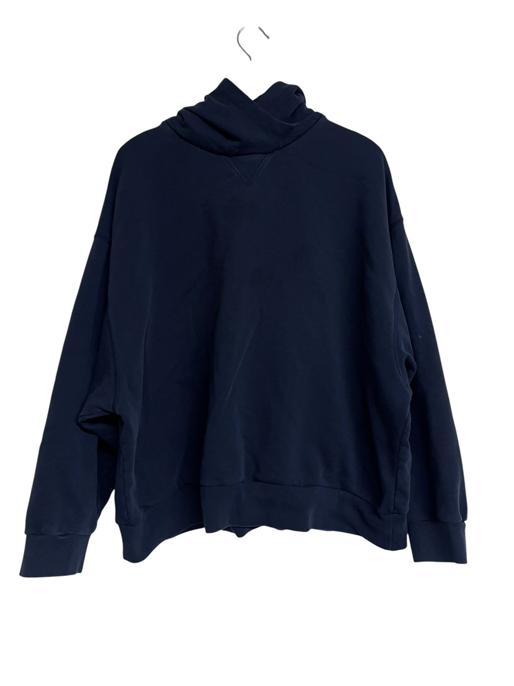 Dries Van Noten Navy Pullover Sweatshirt Hooded Sweater